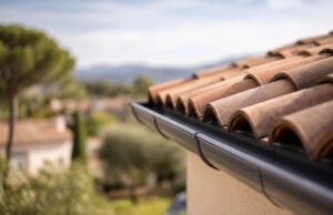Gouttières dégagées et toiture protégée grâce au démoussage à Fréjus